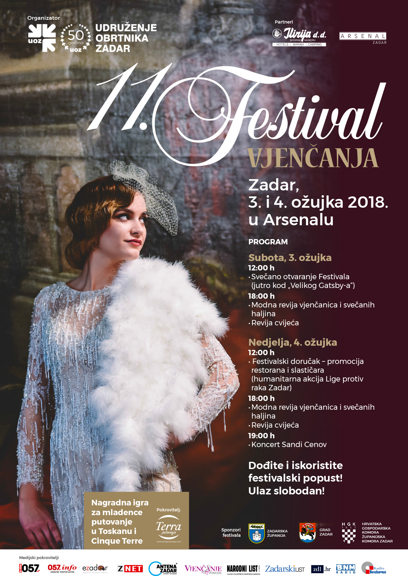 Posjetite nas na Festivalu vjenčanja u Zadru i ostvarite popuste